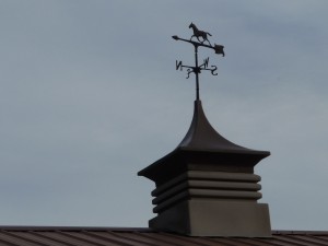 Cupola on Top of 1st Shop